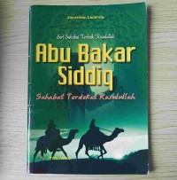 Image of Abu Bakar Siddiq Sahabat terdekat Rasullah